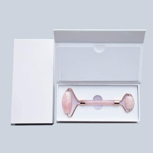 Gioia Beauty Pink Quartz Jade Roller-Velvo Beauty