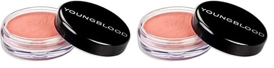 Youngblood Mineral Cosmetics Natural Loose Mineral Blush - Rouge - 3 g / 0.10 oz (Pack of 2)-Velvo Beauty