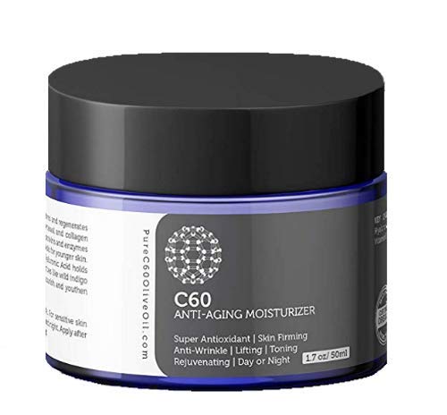 C60 Complete Skin Care Solution - Anti Aging Moisturizer, Mask, Eye Cream and Serum with Carbon 60 Superantioxidant - Brightening for Dark Spots, Even Skin Tone, Eye Area, Fine Lines & Wrinkles-Velvo Beauty