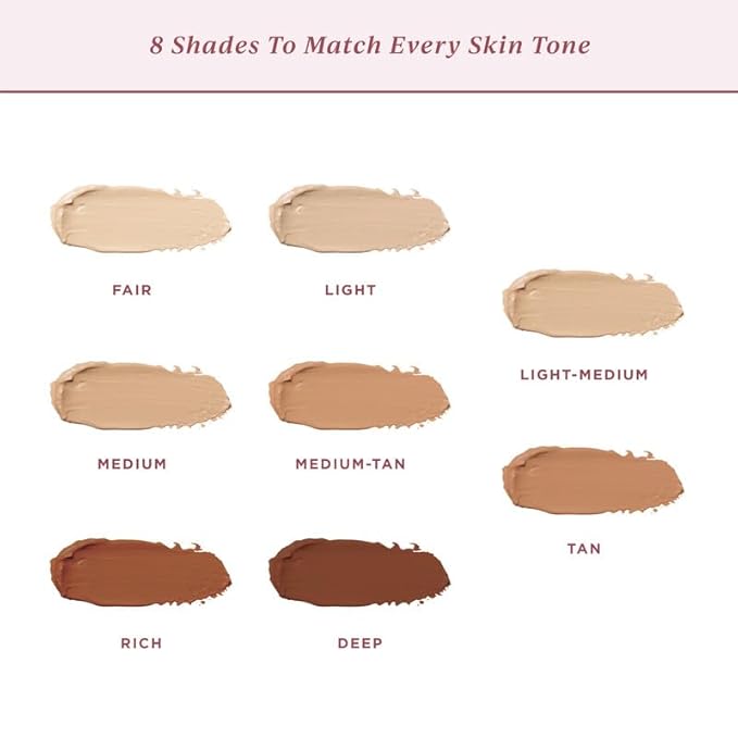 Foundation for Light to Full Coverage - Mousse Liquid Makeup Foundation for Uneven Skin Tone - Diverse Skin Types Mature, Dry, Oily - Oil-free, Cruelty-free (Rich)-Velvo Beauty