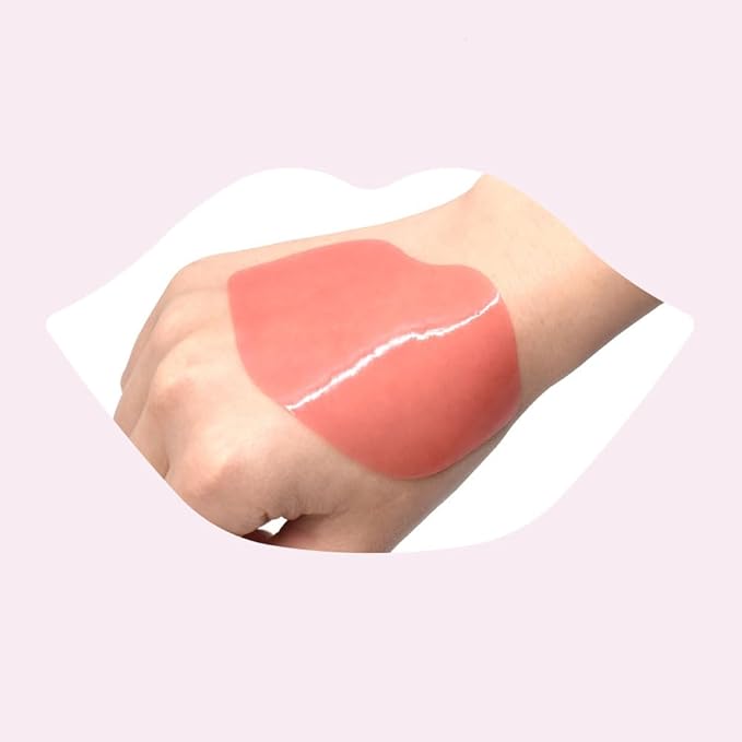 PS.PRETTYSKIN Rose Lip Masks for Dry Lips Care, Hydrogel Formula, moisture,nutrition, elasticity and vitality of lips,Rosa Centifolia Flower Extract,castor seed oil Extract,Lip care, Pack of 20-Velvo Beauty