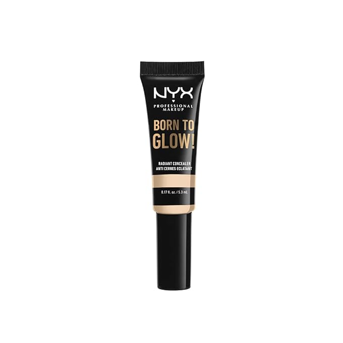 NYX PROFESSIONAL MAKEUP Born To Glow Radiant Concealer, Medium Coverage - Pale-Velvo Beauty