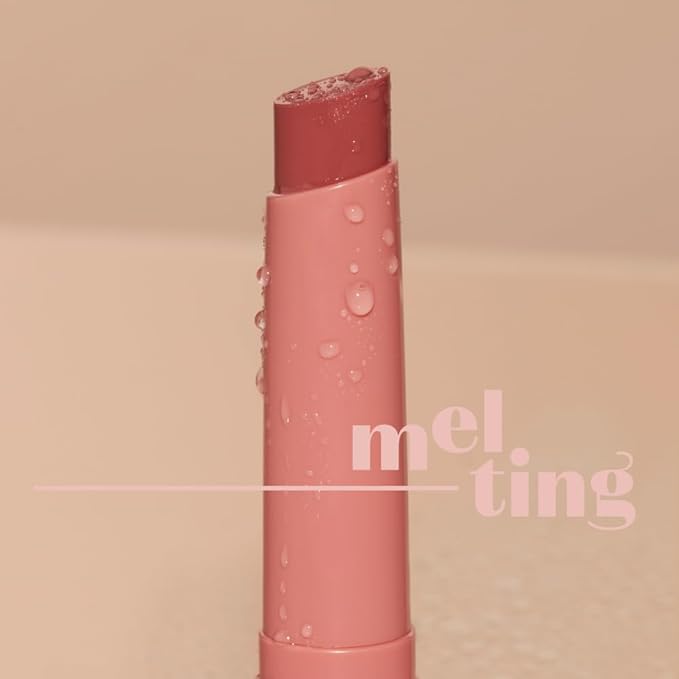 ETUDE Ginger Sugar Melting Balm Stick 05 Rosy Berry | Tinted Moisturizing Lip balm | Natural Ingredients Hydrate Ginger, Sugar, Shea Butter Moisturizing Relaxing Effect | K-Beauty-Velvo Beauty