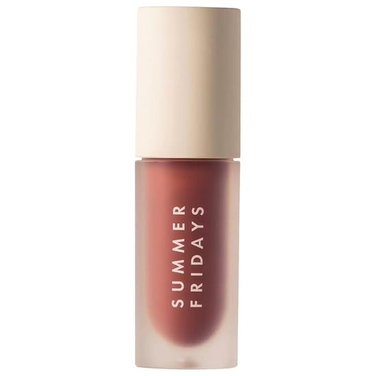 Summer Fridays Dream Lip Oil - Tinted Lip Oil with Moisturizing Sheer Coverage, High-Shine and Deep Hydration - Non-Sticky Formula for Long-Lasting Softness - Warm Beige (0.15 Oz)-Velvo Beauty