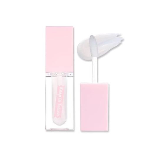 Jelly Plumper Tint (P01 Sparkling Champagne) | Non-Sticky, Long-Lasting & Moisterizing Lip Plumper | Vegan and Cruelty-Free Korean Lip Tint-Velvo Beauty