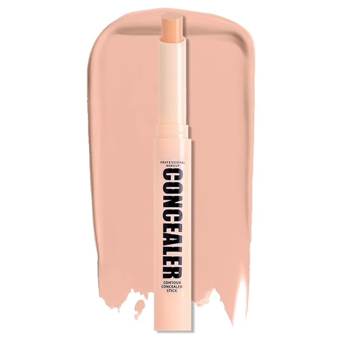 Kaely PROFESSIONAL MAKEUP Correcting Concealer Stick,Medium Coverage Concealer Crayon,under Eye Brightener Concealer for Dark Circles,corrector de ojeras,Lightweight,Vegan,05 HONEY PINK-Velvo Beauty