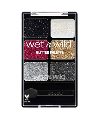 wet n wild Fantasy Makers Glitter Shimmering Eyeshadow Palette Heavy Metals-Velvo Beauty