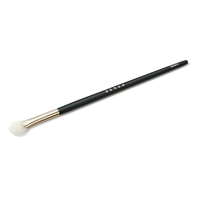 [SOO ADOR] okhee Nose Shading Fan Brush SUN03 - Precise Contouring for Nose and Small Details | Designed by K-Pop Makeup Artist Seo Ok | Makeup Brush Contour Brush-Velvo Beauty