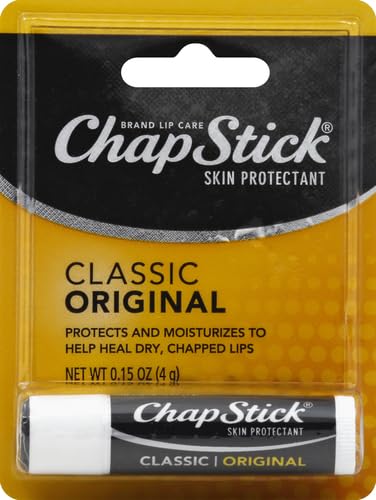 ChapStick Classic Original Lip Balm Tube, Lip Care - 0.15 Oz (1 Blister Pack)-Velvo Beauty