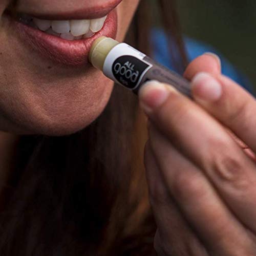 All Good SPF 15 Lip Balm for Soft Smooth Lips - Calendula, Lavender, Olive Oil, Beeswax, Vitamin E | Zinc Oxide Sun Protection (Original)(2-Pack)-Velvo Beauty