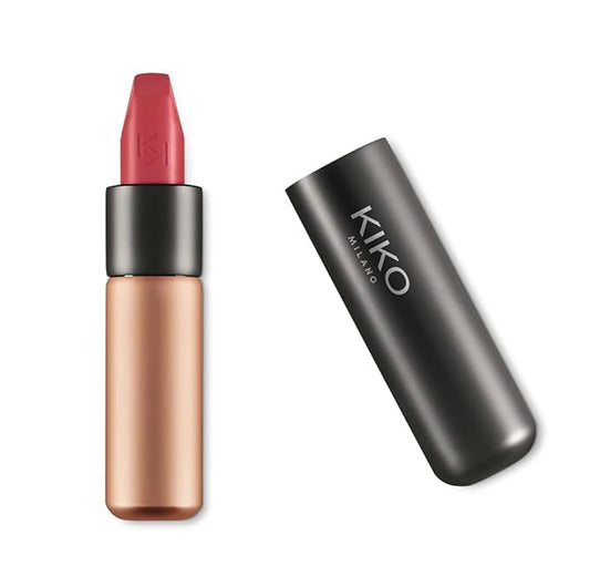 Kiko MILANO - Velvet Passion Matte Lipstick Creamy Matte Lip Stick | Long Lasting Lipstick | Color Persian Red 329 NEW | Cruelty Free Makeup | Professional Makeup Lipstick | Made in Italy-Velvo Beauty