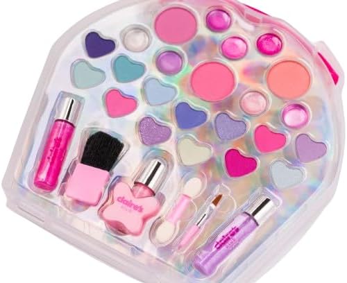 Claire's Club Pink Cupcake Makeup Case- Designed for Little Girls Ages 3 to 6-Velvo Beauty