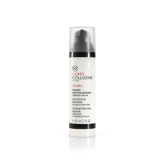 Collistar Uomo Hydra Daily Protective Moisturizer Face and Eye Cream 80 ml, 2.7 Fl Oz Made in Italy [italian import]-Velvo Beauty