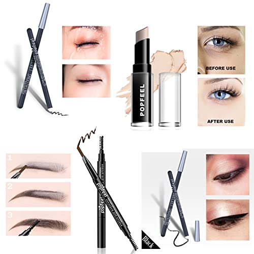 All in One Makeup Kit Makeup Kit for Women Full Kit Multipurpose Makeup Kit-Makeup Brush Set,Eyeshadow Palette,Lip Gloss Set, Makeup Bag,Eyebrow Pencil,Mascara and Face Makeup-Velvo Beauty