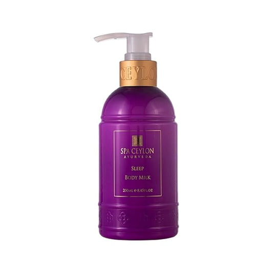 SPA CEYLON SLEEP Body Milk | Pure Lavender & Luxurious Fragrance | Nourishes & Treats Dryness | Suitable for all skin types-Velvo Beauty