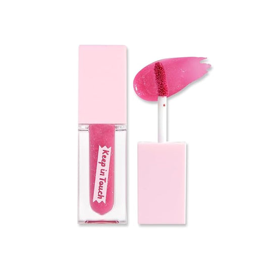 Jelly Plumper Tint | Non-Sticky, Long-Lasting Lip Gloss | Vegan and Cruelty-Free Korean Lip Tint (Berry Crush)-Velvo Beauty