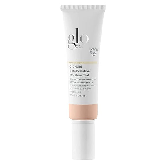 Glo Skin Beauty C-Shield Anti-Pollution Moisture Tint - Tinted Moisturizer With SPF 30 for Face, Broad Spectrum Protection & Vitamin C, 1.7 Oz (1N-Fair)-Velvo Beauty