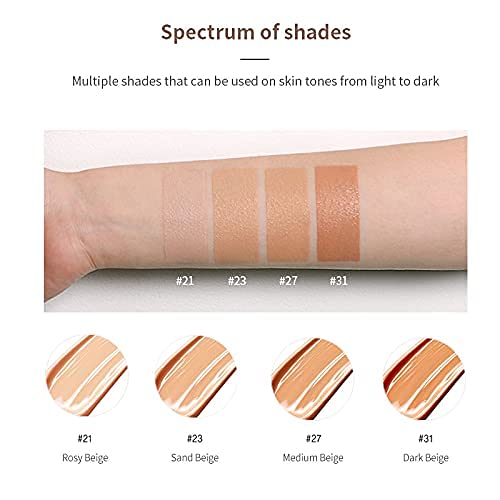 MIZON Snail Repair Blemish Balm, Multifunctional BB Cream with Snail Mucus Filtrate, Skin Care and Makeup Coverage, Strenghtens Skin Elasticity, Improves Fine Wrinkles (#27)-Velvo Beauty