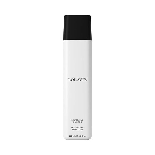 LolaVie Restorative Shampoo - 8.5 oz - Repairs Look of Damage, Protects from Breakage, Reduces Frizz for 12x Softer, Smoother Hair - Gentle, Color Safe - All Hair Types-Velvo Beauty