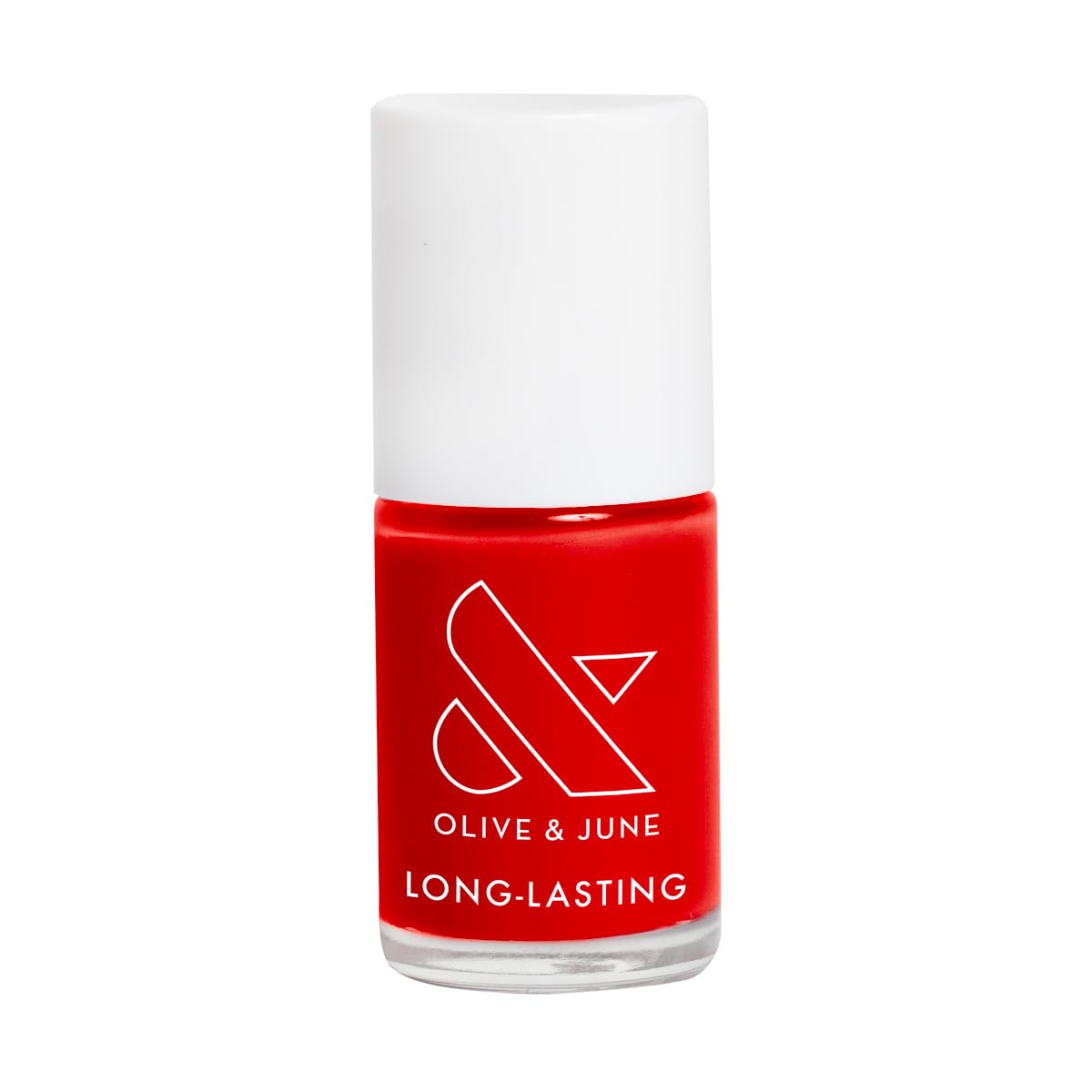Olive & June Long Lasting Nail Polish | Plump, Gel-Like Finish No Lamp Needed | Lasts up to 10 days | Salon-Quality Color at Home | 15-Free, Vegan & Cruelty-Free Chip-Resistant Shine | CV Cherry Red-Velvo Beauty