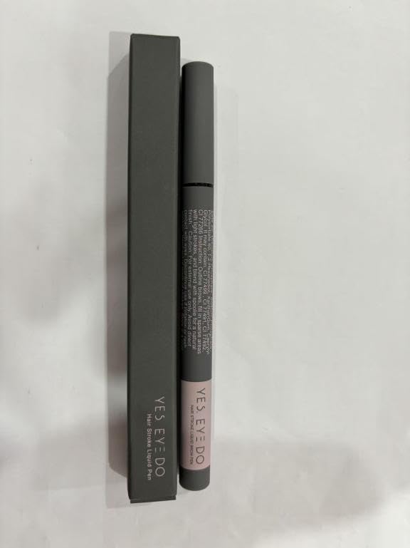 Deep Brown Eyebrow Pencil with 4 Prong Precise Tip, Dark Brown Eyebrow Pen for Natural Hair-Like Brows, Last for 24H YES.EYE DO (Bitter Chocolate-Deep Brown)-Velvo Beauty