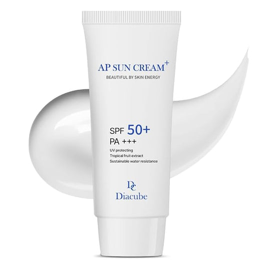 AP Fruity Waterproof Daily Sunscreen 2.03 Fl Oz SPF 50+ PA+++ | Strong UV Protection | Slightly Tone Up | Silky Semi-Matte Finish | Sweat-Resistant | Korean Skincare-Velvo Beauty
