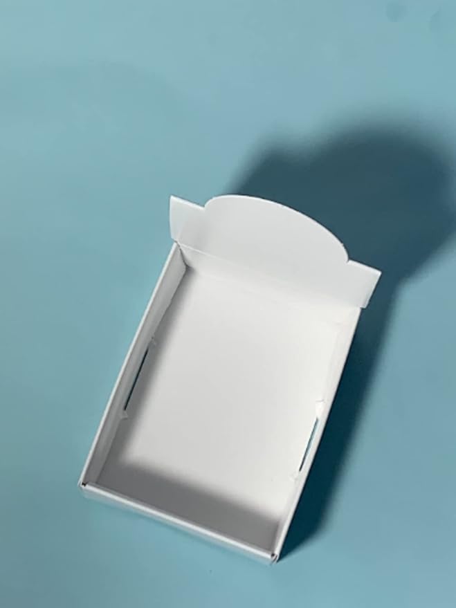 White Arched Lip Balm Tube Display Boxes (10)-Velvo Beauty