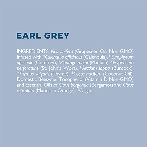 Natural Earl Grey Lip Balm, Bergamot Essential Oils Paraben Free, Healthy Lip Balm For Dry Cracked Lips 2 Pak With Organic Coconut Oil No Synthetic Fragrance Made In USA Ora's Amazing Herbal 2 Pak-Velvo Beauty