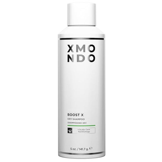 XMONDO Hair BOOST X Dry Shampoo, Zero Residue, Formulated with Saw Palmetto to Promote Scalp Care, Clinically Tested, Dermatologist Tested, Talc-free, Benzene-free, Free of aluminum starch, 5 oz-Velvo Beauty