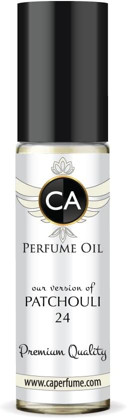 CA Perfume Club Impression of Le Lb Patchouli 24 For Women & Men Replica Fragrance Body Oil Dupes Alcohol-Free Essential Aromatherapy Sample Travel Size Long Lasting Attar Roll-On 0.3 Fl Oz/10ml-Velvo Beauty