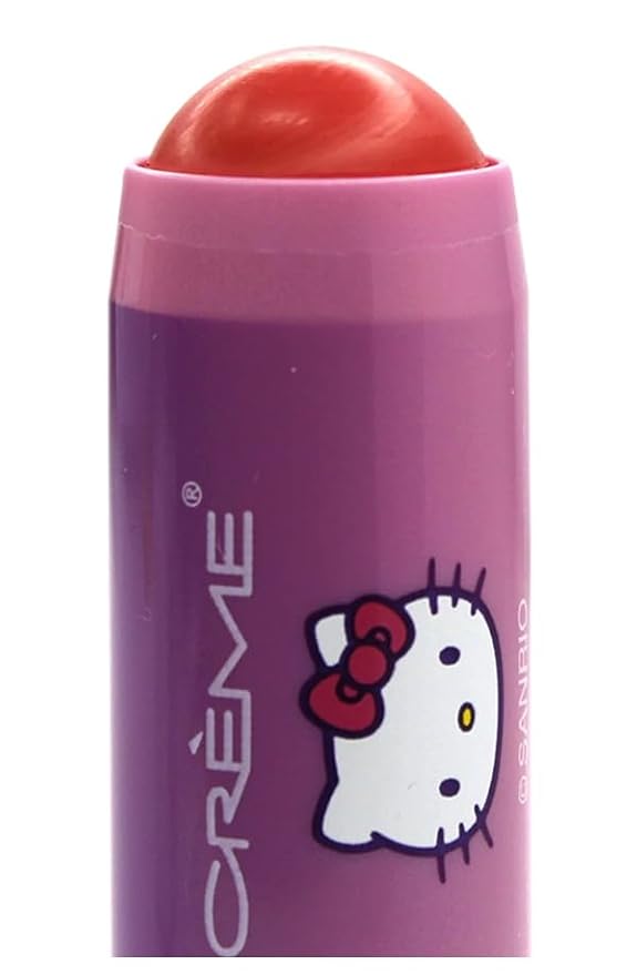 The Crème Shop X HELLO KITTY(PURPLE) 2-IN-1 LIP AND CHEEK TINTED STICK - PRETTY BOW, Pink-Velvo Beauty