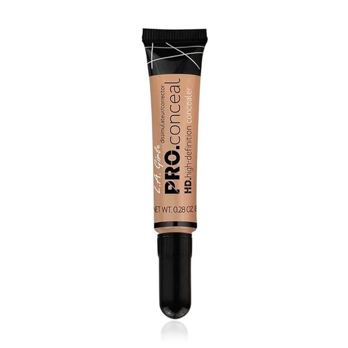 L.A. Girl Pro Concealer, Medium Beige, 0.28 Oz (LAX-GC978-A)-Velvo Beauty