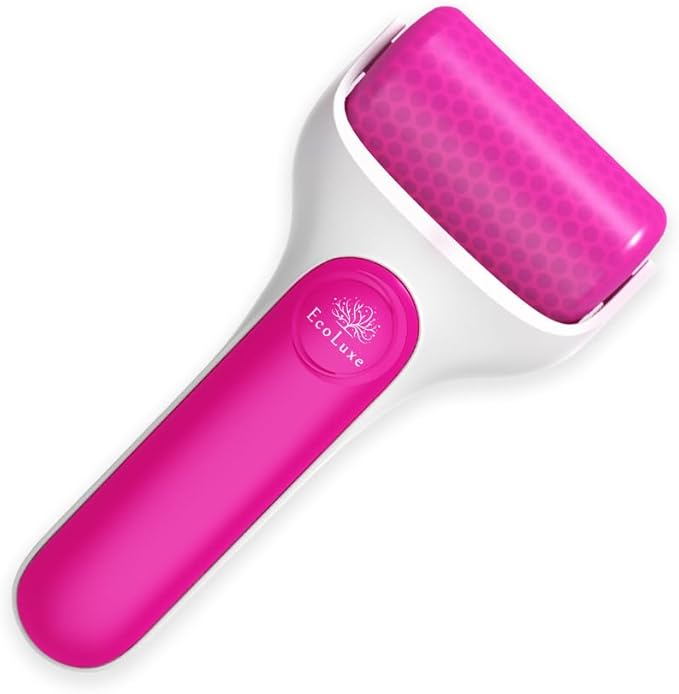 Skincare Ice Roller- Premium Facial & Eye Massage Roller with Freezer Case for Extended Cooling, Pain & Shingles Relief, Reduce Puffiness & Redness, Lymphatic Drainage, & Sun Relief-Velvo Beauty