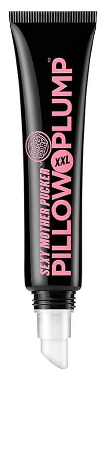 Soap & Glory Sexy Mother Pucker XXL Lip Gloss - Hydrating, Plumping Lip Gloss for Full, Volumized Lips - Lip Plumper Gloss + Chocolate Orange Scent with Vegan Formula in Clearvoyant (10ml)-Velvo Beauty