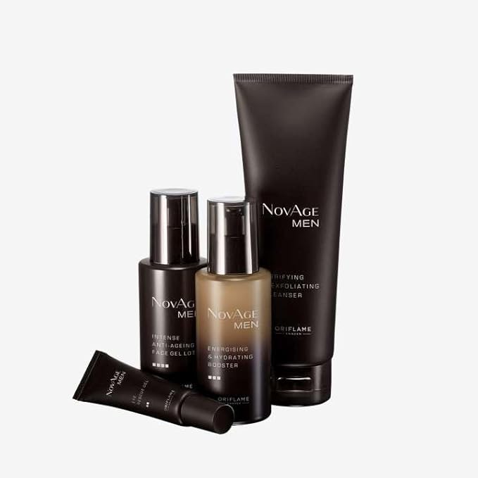 Nov Age Men Anti-Aging Skin Care Set for Ultimate Skin Full Of Set Skin Treatment by Sweden NOVAGE-Velvo Beauty