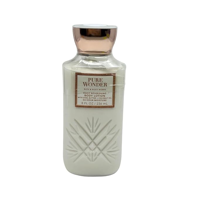 Bath & Body Works PURE WONDER Deluxe Gift Set - Fragrance Mist - Body Cream - Body Lotion - Shower Gel - Full Size-Velvo Beauty