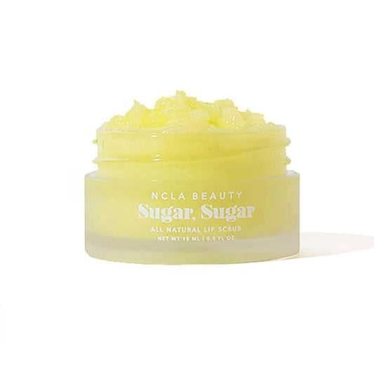 NCLA - Natural Sugar, Sugar Lip Scrub | Vegan, Cruelty-Free, Clean Skincare (Pineapple)-Velvo Beauty