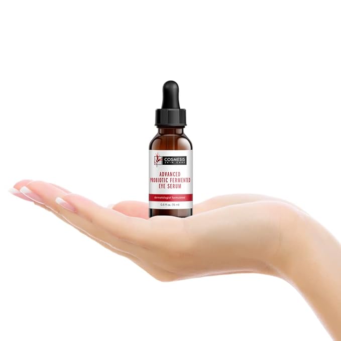 Advanced Probiotic-Fermented Serum - Revitilize Your Eyes, Combat Oxidation, & Support Youthful Skin - Cosmesis, 0.50 oz.-Velvo Beauty