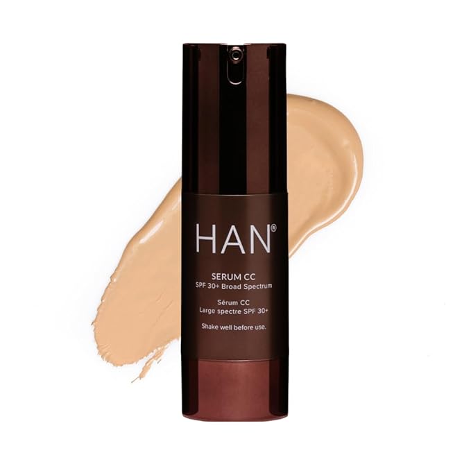 HAN Skincare Cosmetics Serum CC with SPF 30 I Vegan I Cruelty-Free I Waterless (Shade 2)-Velvo Beauty