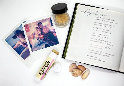 Eco Lips LipScrub Sugar Scrub Sticks - Brown Sugar & Vanilla Bean - 100% Natural Lip Care Treatment with Organic Sugar and Coconut Oil - Gently Exfoliate & Polish Dry, Flaky Lips, 100% Edible-Velvo Beauty