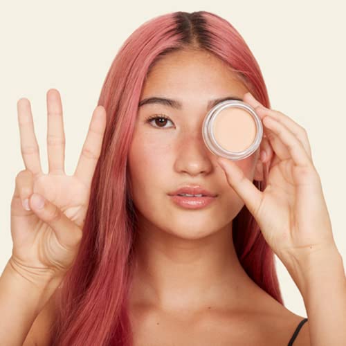 Monika Blunder Beauty - Blunder Cover Foundation, Concealer - Shade: 3 - Drei - Light/Medium, Warm Neutral Undertones - Clean Beauty, All-In-One, Cruelty-Free, Vegan - (3 Drei) - 0.62 oz-Velvo Beauty