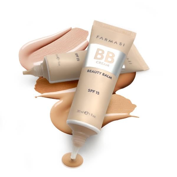 FARMASi Make Up BB Cream Beauty Balm, Full-Coverage Foundation, Concealer, Moisturizer BB Cream for All Skin Types, 1 fl. oz. / 30 ml (Medium)-Velvo Beauty