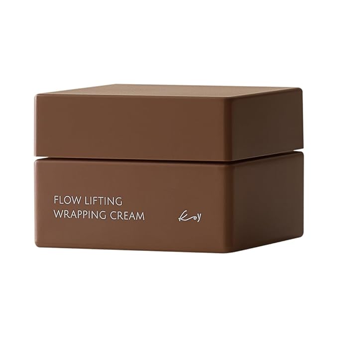 KOY Flow Lifting Wrapping Capsule Cream - Collagen Face Moisturizer For Anti-Aging & Hydration - Visibly Firm Skin with Volufiline Capsule - Travel Kit- Korean Skin Care 1.69 fl.oz-Velvo Beauty