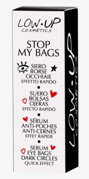 Stop My Bags, Dark Circles Bags Serum, Fast Effect 10 ml (0.33 Fl Oz) 1 unit - Made in Italy [italian import]-Velvo Beauty