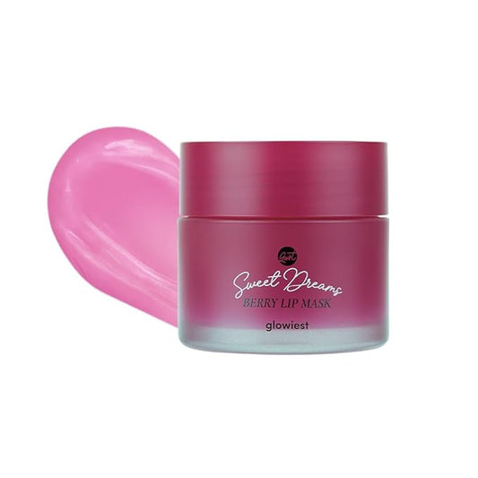 Sweet Dreams Lip Mask: Nourishing, Plumping and Hydrating Lip Balm | Ecofriendly Lip Sleeping Mask | Hyaluronic Acids + Vitamin C + Shea Butter + Antioxidants | Berry - 0.7 oz.-Velvo Beauty