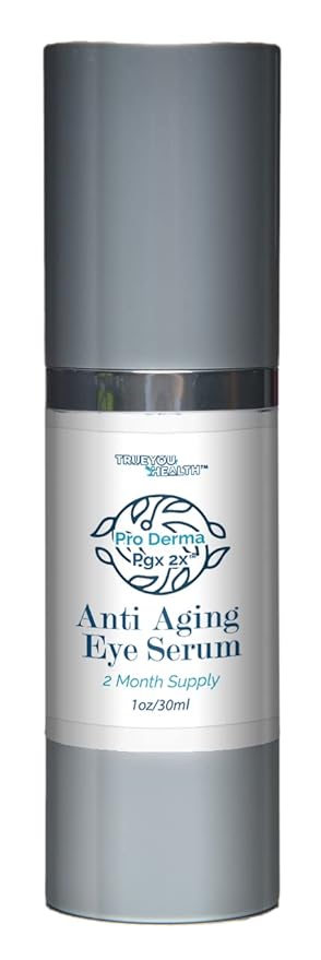Pro Derma Pgx 2x Anti Aging Eye Serum - 2 Month Supply - Improved Formula to Promote Youthful Appearance - Support Reduced Puffiness & Undereye Bags - Minimize Appearance of Wrinkles & Dark Circles-Velvo Beauty