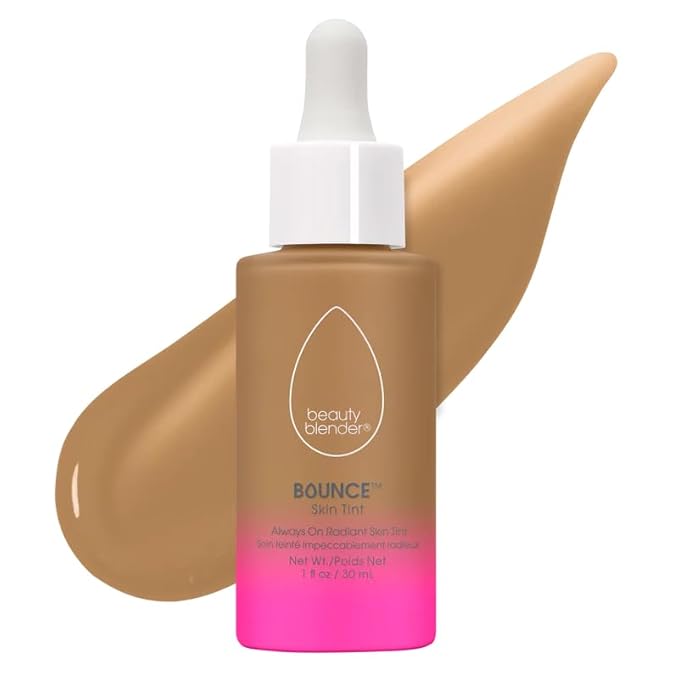 Beautyblender 12-Hour Always on Radiant Skin Tint, Breathable Serum Foundation Stays Put for All Day Long Wear, Infused with Hyaluronic Acid & Niacinamide, Tan 4-Velvo Beauty