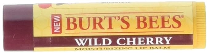 Burt's Bees Lip Balm Wild Cherry -0.15 oz, 2 Pack-Velvo Beauty