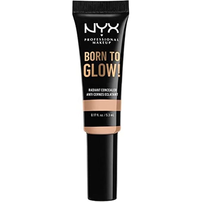 NYX PROFESSIONAL MAKEUP Born To Glow Radiant Concealer, Medium Coverage - Vanilla-Velvo Beauty