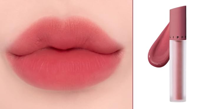 JUNG SAEM MOOL LIP-PRESSION See-Through Tint 0.14 Fl Oz, Soft Blurred Velvet Tint with Lightweight Long lasting Hydration, Seamless Fit Texture, Mood Tone Color, Korean Lip Makeup (PINK TULLE)-Velvo Beauty